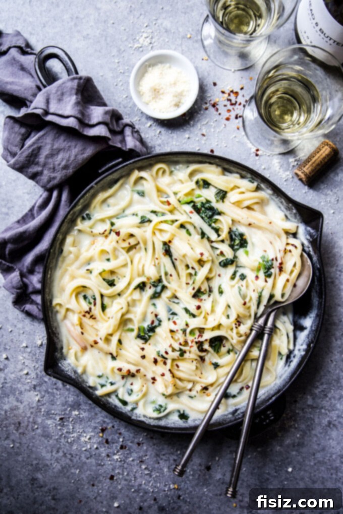 Effortless Creamy Cottage Cheese Alfredo 2 Easy Cottage Cheese Fettuccine Alfredo - a healthy and protein-rich pasta dish