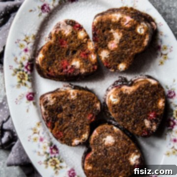 Sweetheart Brookies 9 heart-shaped brookies