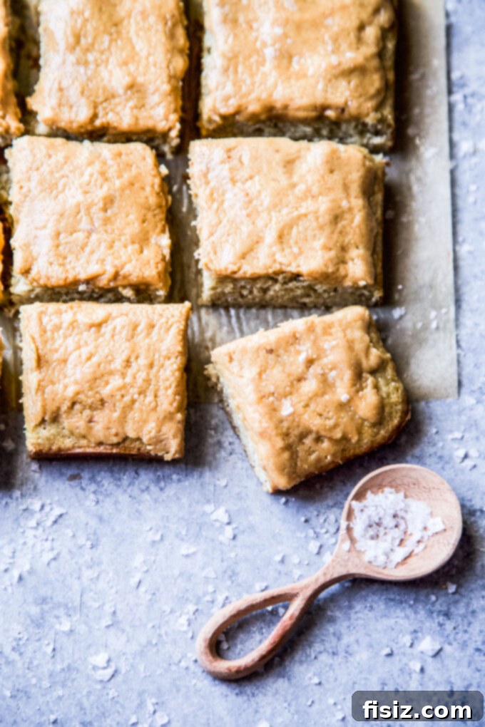 Sweet Salty Peanut Butter Banana Bliss Cake 7 banana snack cake