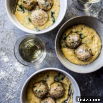 Italian wedding chicken meatballs