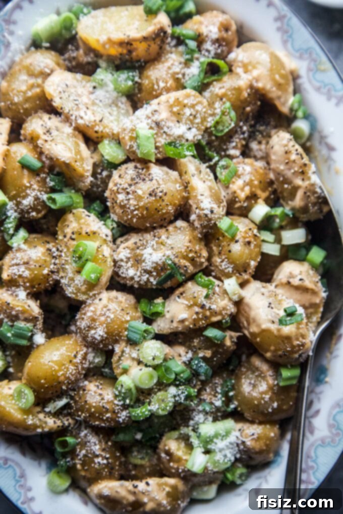 chipotle caesar potato salad