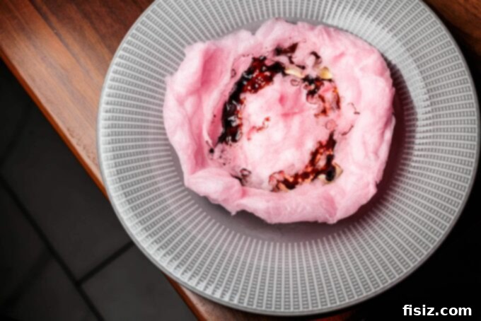 Elevate Your Outdoor Entertaining 5 Pro Tips 19 Cotton candy dessert served in a bowl