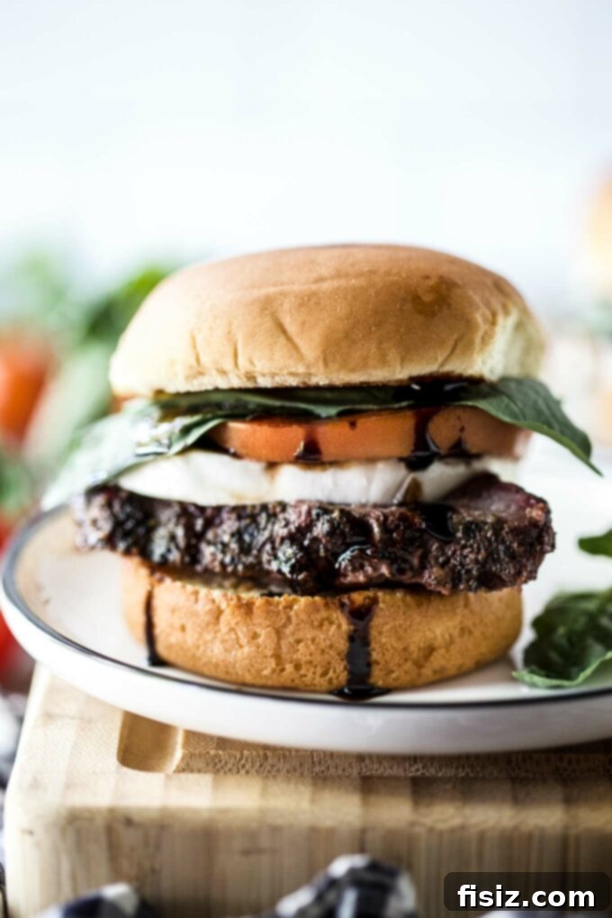 American Lamb Sirloin Caprese Sliders 6 Serving platter of American Lamb Sirloin Chop Caprese Sliders, ready to enjoy