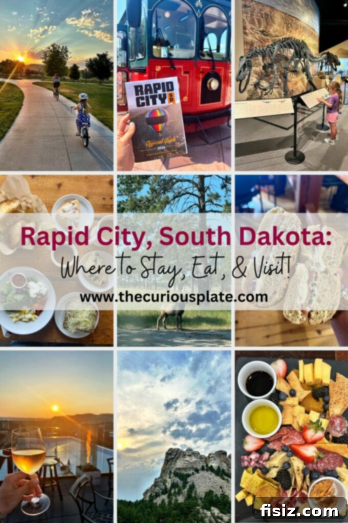 Rapid City South Dakota Stay Eat Explore 2 Rapid City, South Dakota cityscape with hills in the background, a perfect blend of urban and natural beauty.