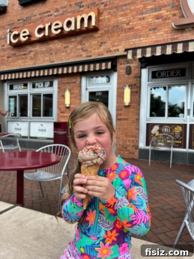 Rapid City South Dakota Stay Eat Explore 27 Colorful and delicious ice cream cones from Silver Lining Ice Cream in Rapid City, a perfect sweet treat.