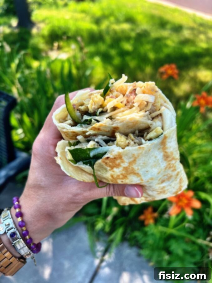 Rapid City South Dakota Stay Eat Explore 9 Delicious breakfast burrito and fresh coffee from Fork Real Food, a perfect start to the day in Rapid City.