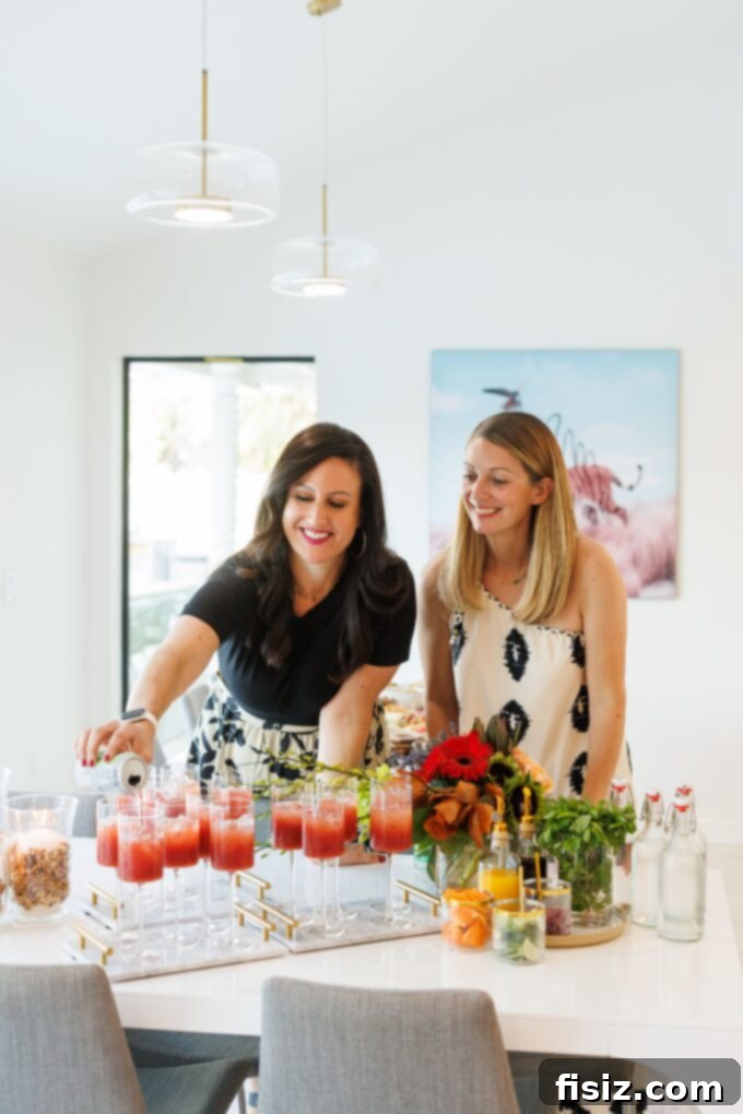 Five Keys to Stress-Free Holiday Hosting 2 Festive holiday table setting with Five Hosting Tips for the Holidays title overlay