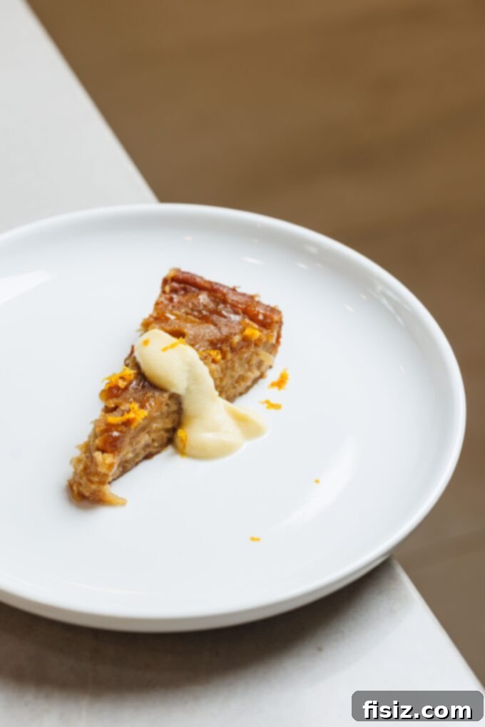 Five Keys to Stress-Free Holiday Hosting 26 Delectable sweet onion pudding as a unique plated dessert