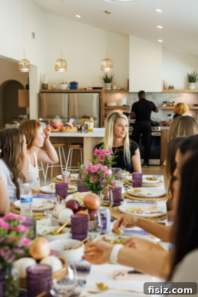 Five Keys to Stress-Free Holiday Hosting 27 Guests enjoying comfortable seating arrangements at a holiday gathering