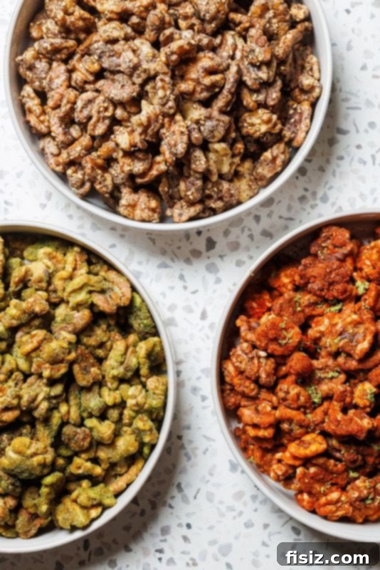 Five Keys to Stress-Free Holiday Hosting 8 Delicious spiced walnuts and other treats on a charcuterie board