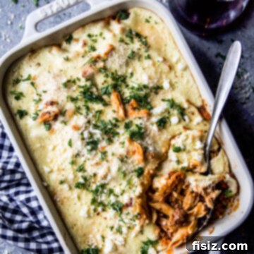 high-protein greek baked ziti