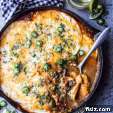 One Pan High Protein Chipotle Chicken Enchiladas 9 High-Protein Chipotle Chicken Enchilada Skillet