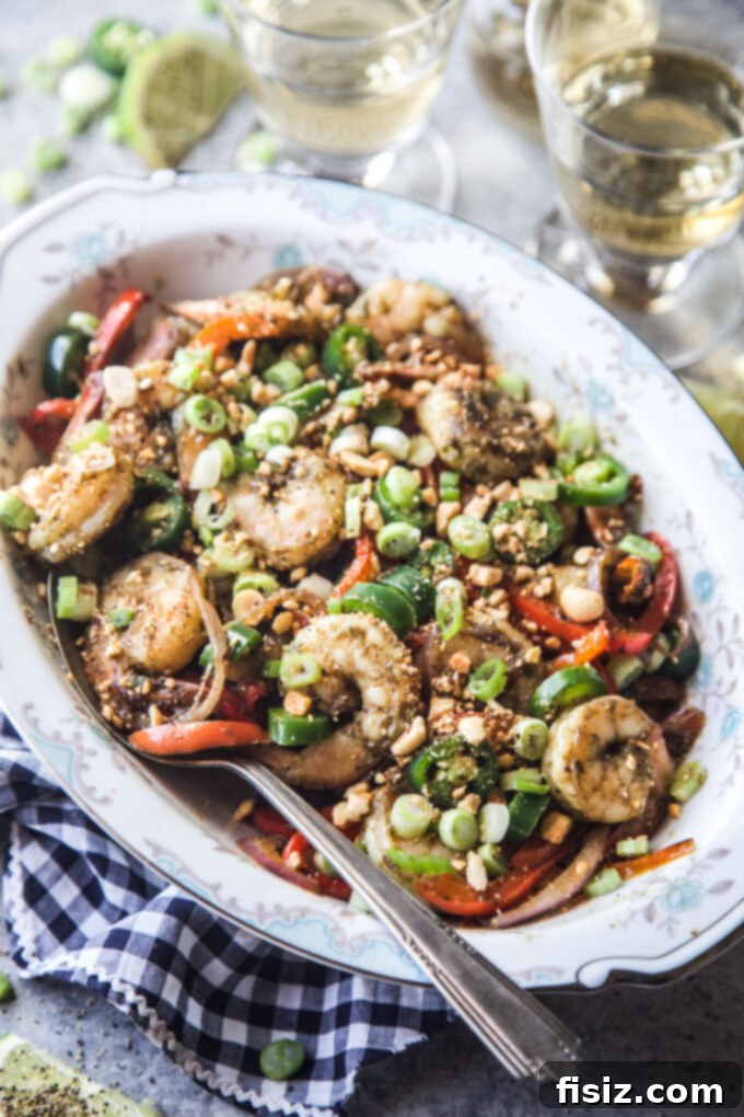 Caribbean Spiced Shrimp with Toasted Coconut and Spiced Peanuts 3 Coconut Jerk Shrimp with Spiced Peanuts