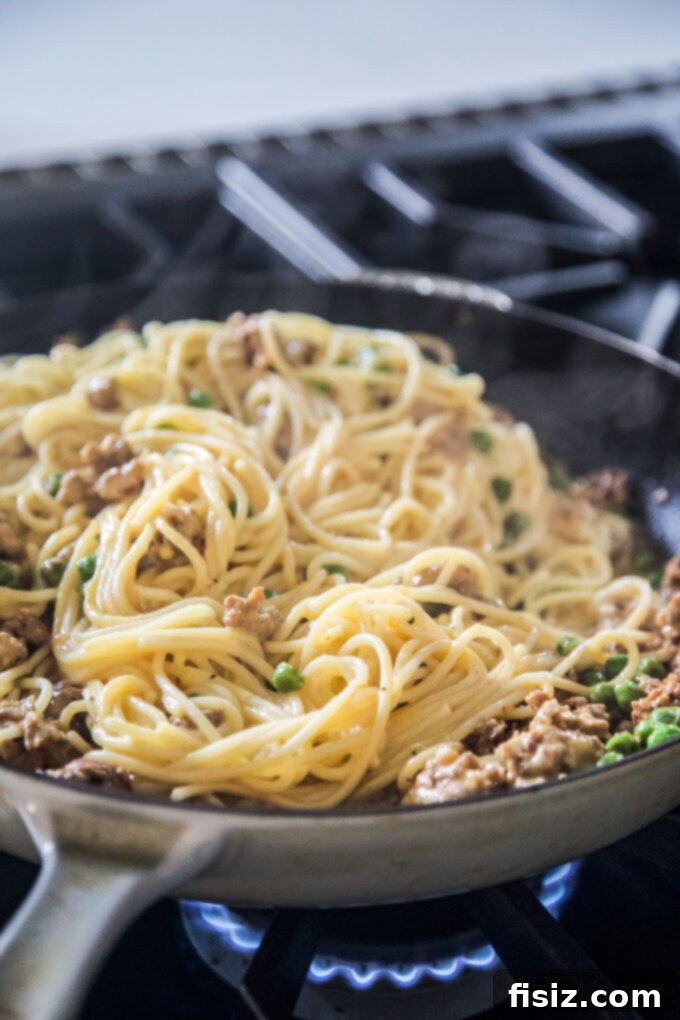 Smoky Chorizo Carbonara 7 chorizo carbonara