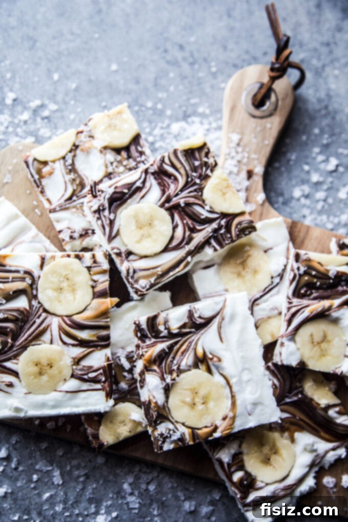 Protein-Packed Peanut Butter Banana Chocolate Bark 9 Chocolate Peanut Butter Banana Cottage Cheese Bark