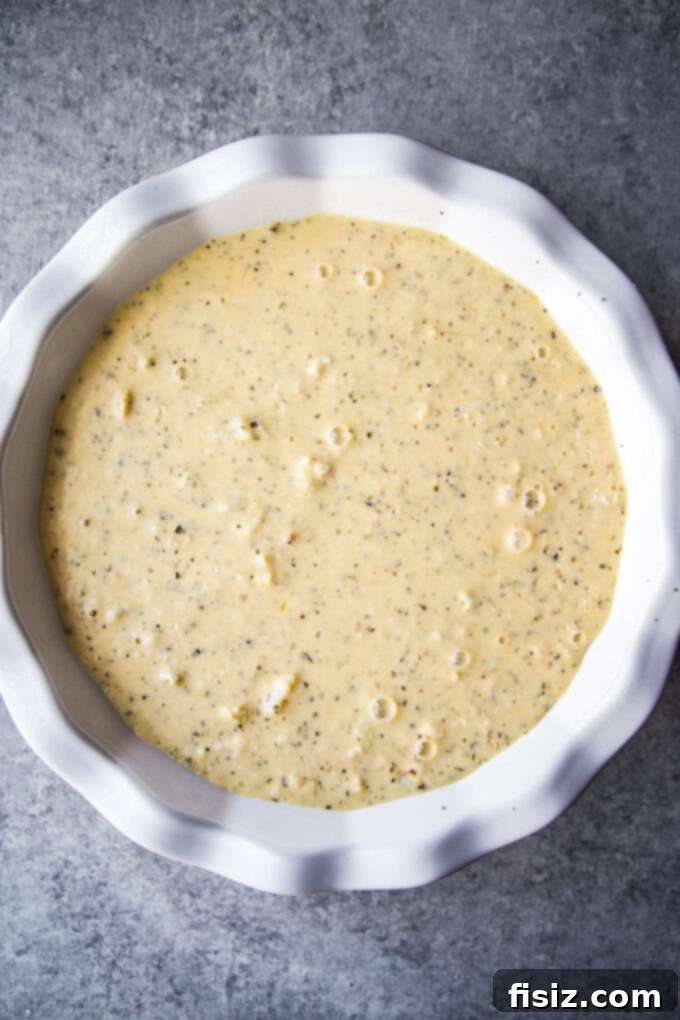 Keto Cacio e Pepe Quiche 5 Low-Carb Cacio e Pepe Quiche