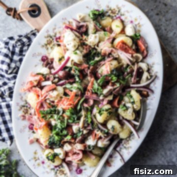 Easy Antipasto Gnocchi Salad