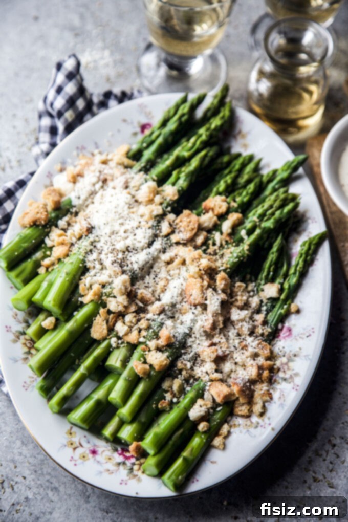 Effortless Asparagus Caesar 3 Easy Asparagus Caesar Salad