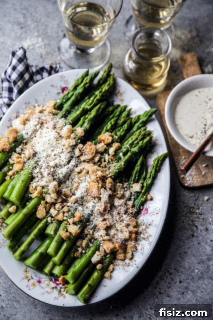 Effortless Asparagus Caesar 7 Easy Asparagus Caesar Salad