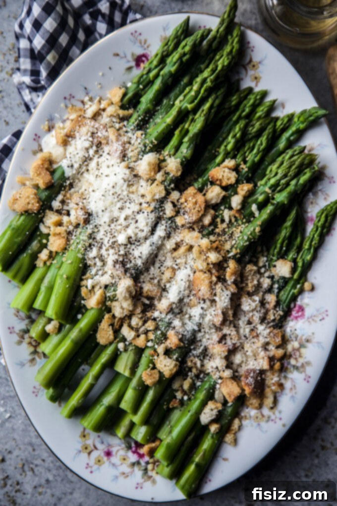 Effortless Asparagus Caesar 8 Easy Asparagus Caesar Salad