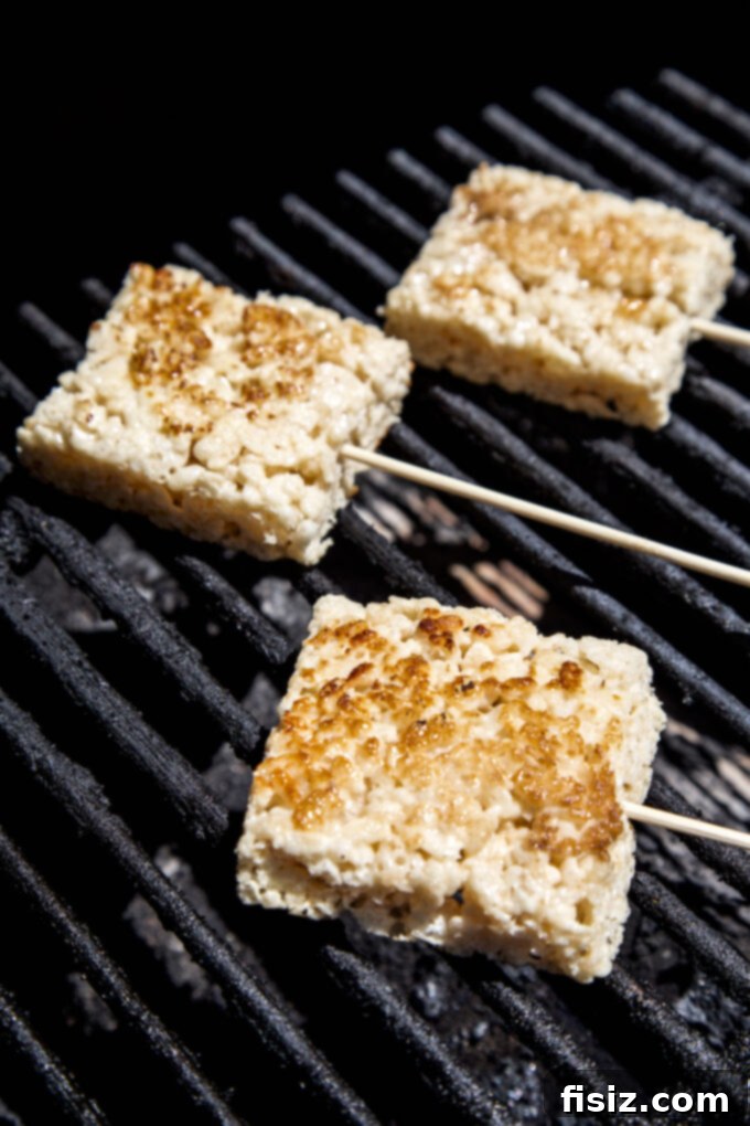 Red White and Blue Grilled Krispies 7 Easy Patriotic Grilled Rice Krispies
