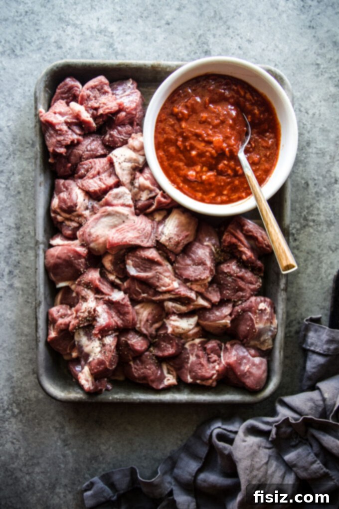 Korean BBQ Lamb Tacos 4 Slow Cooker Korean-Inspired American Lamb Shoulder Tacos