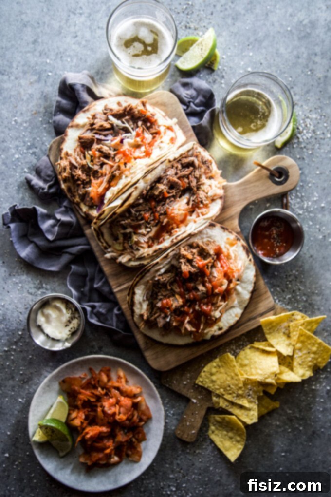 Korean BBQ Lamb Tacos 10 Slow Cooker Korean-Inspired American Lamb Shoulder Tacos
