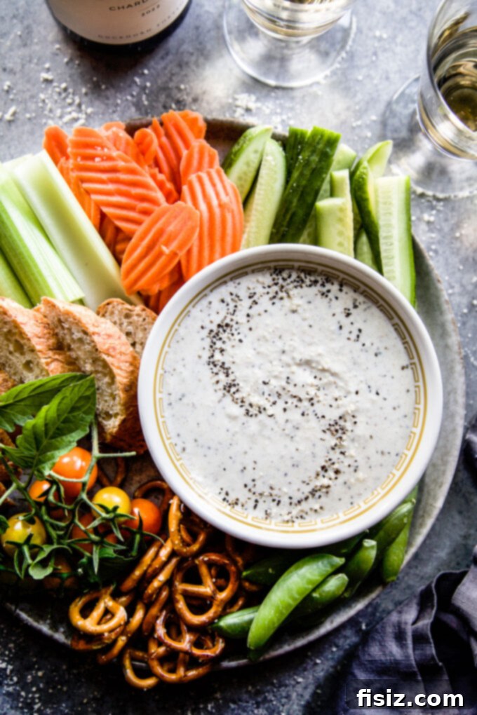 Cacio e Pepe Party Dip 2 Easy Cacio e Pepe Dip - Creamy, Cheesy, Peppery Appetizer for Parties