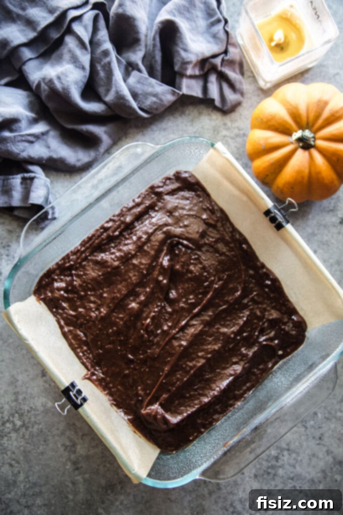 Dulce de Leche Swirled Pumpkin Brownies 5 Dulce de Leche Pumpkin Brownies