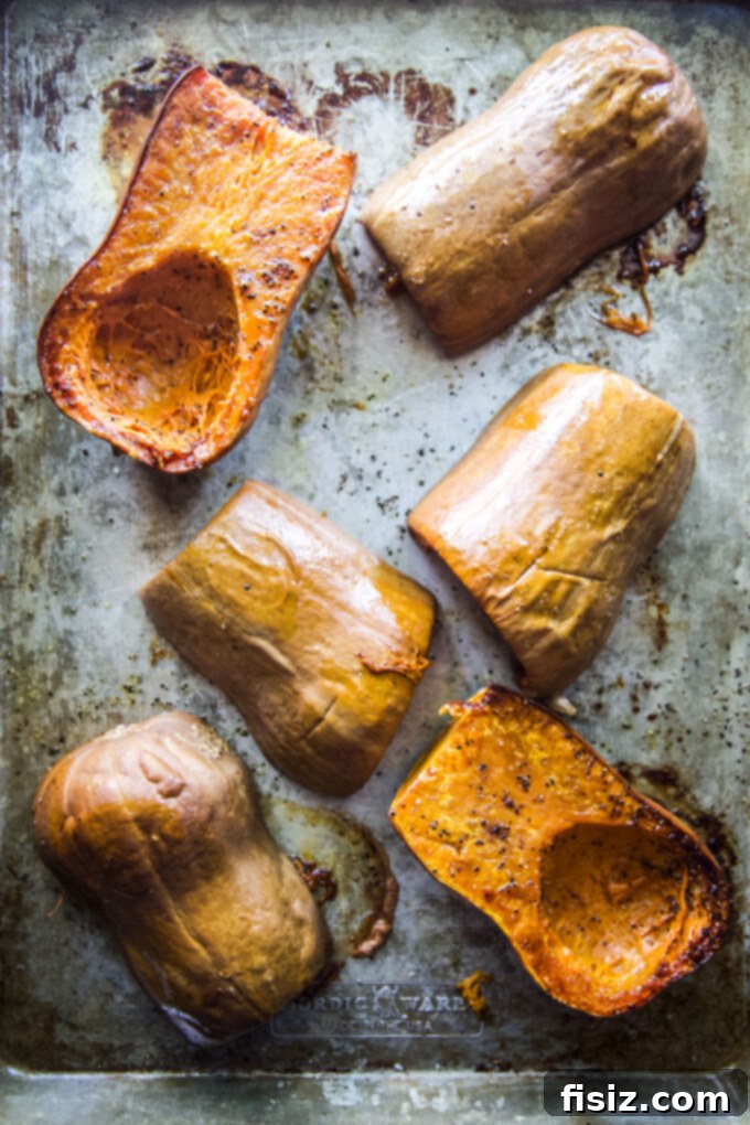 Golden Honeynut Squash with Creamy Cottage and Crispy Chorizo 5 Perfectly roasted honeynut squash halves, golden brown and tender