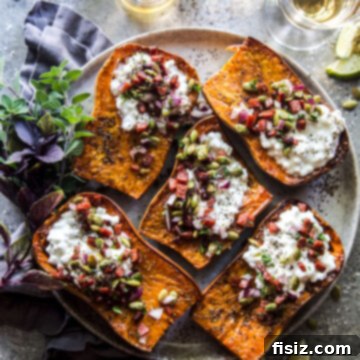Roasted Honeynut Squash with Cottage Cheese & Chorizo Crisp