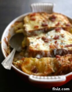 Foodie Fridays Artichoke Gorgonzola Bacon Bread Pudding 2 img 6640 5