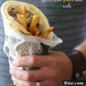 Succulent Slow Cooker Lamb Gyros with Refreshing Mint Aioli 2 slow cooker spiced lamb gyros with frites and mint aioli