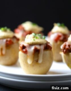 Burger Pizza Potato Poppers with Ranch Hummus 2 img 7832 5