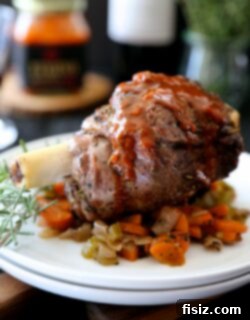 Herb-Crusted Roasted Lamb Shanks with Spicy Harissa Wine Reduction 2 img 7913 4
