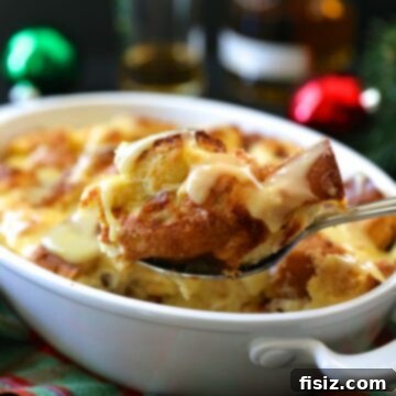 Classic Challah Bread Pudding with Whiskey Sauce 2 Classic Old Fashioned Challah Bread Pudding with Whiskey Sauce, a delectable dessert.