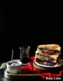 Chocolate Grilled Cheese with Ganache Dip 2 img 8126 5