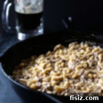 Guinness Mac and Cheese with Beef Skillet