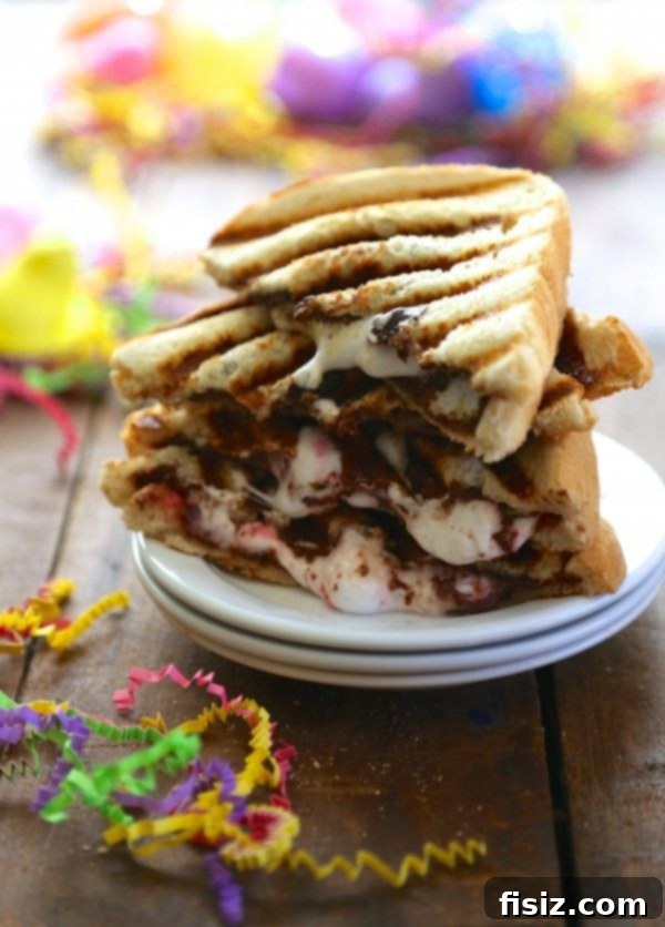 10 Peep-tastic Dessert Creations 3 Marshmallow Peeps and Nutella Sandwiches on bread