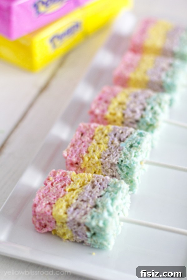 10 Peep-tastic Dessert Creations 6 Layered Peeps Crispy Rice Cereal Treats in a glass