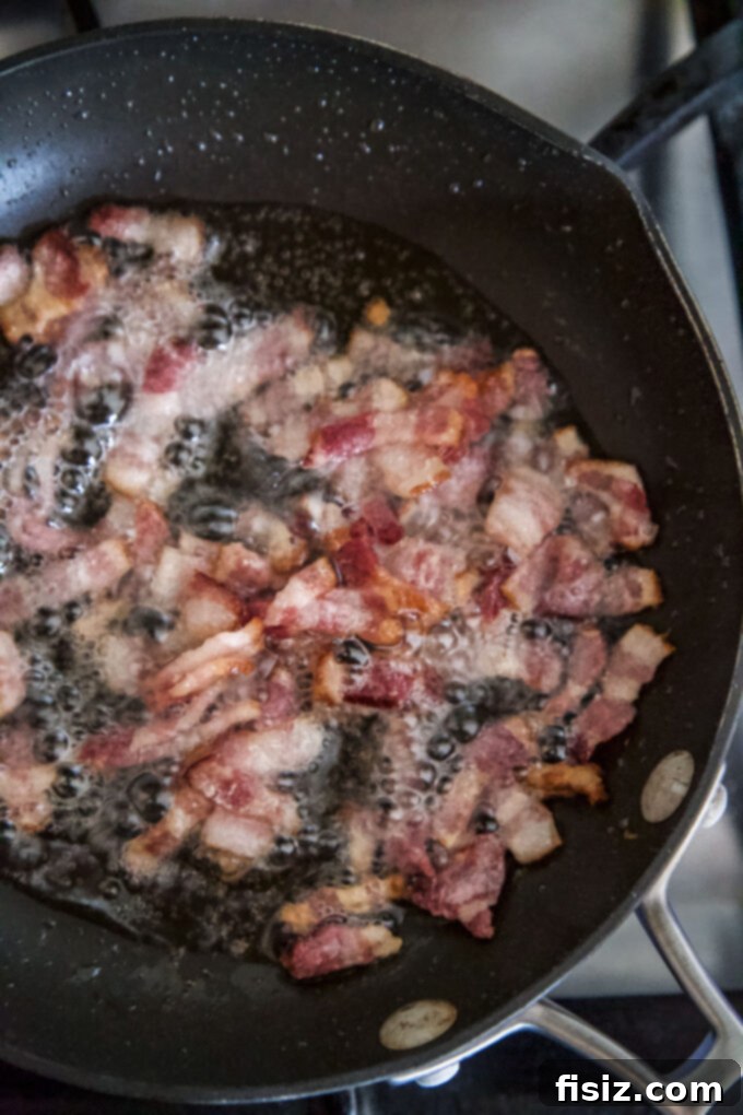 Loaded BBQ Bacon Blue Potato Salad 5 Preparing ingredients for potato salad: chopped celery and onion