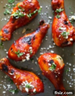 Baked Fiery Buffalo Drumsticks with Creamy Blue Cheese 2 img 9009 5