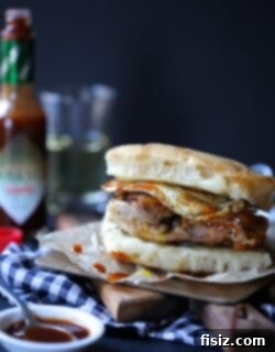 Crispy Chicken Egg Slider with Chipotle Heat 2 Crispy Chicken Slider with Fried Egg & Chipotle Tabasco recipe image