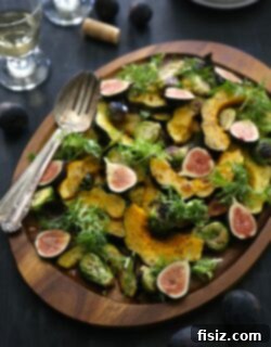 Brussels Sprouts and Ginger Roasted Squash Salad 2 img 9390 5