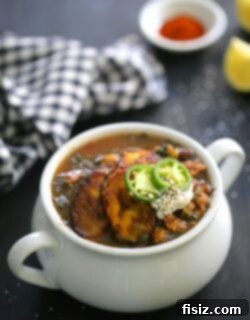 Hearty Cuban Chicken, Black Bean, and Kale Soup with Fried Plantains 2 img 9476 5
