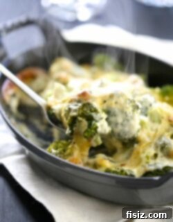 Delicious Broccoli White Cheddar Gratin and a Fabulous Giveaway 2 img 9676 5