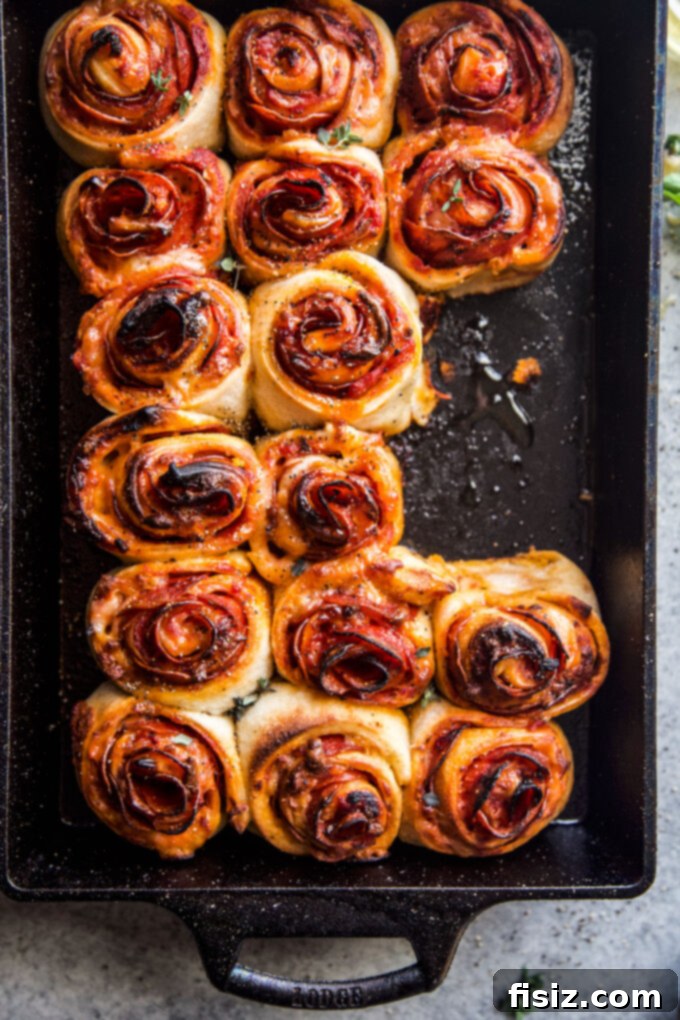 Delicious Detroit-Style Pepperoni Rose Pizza